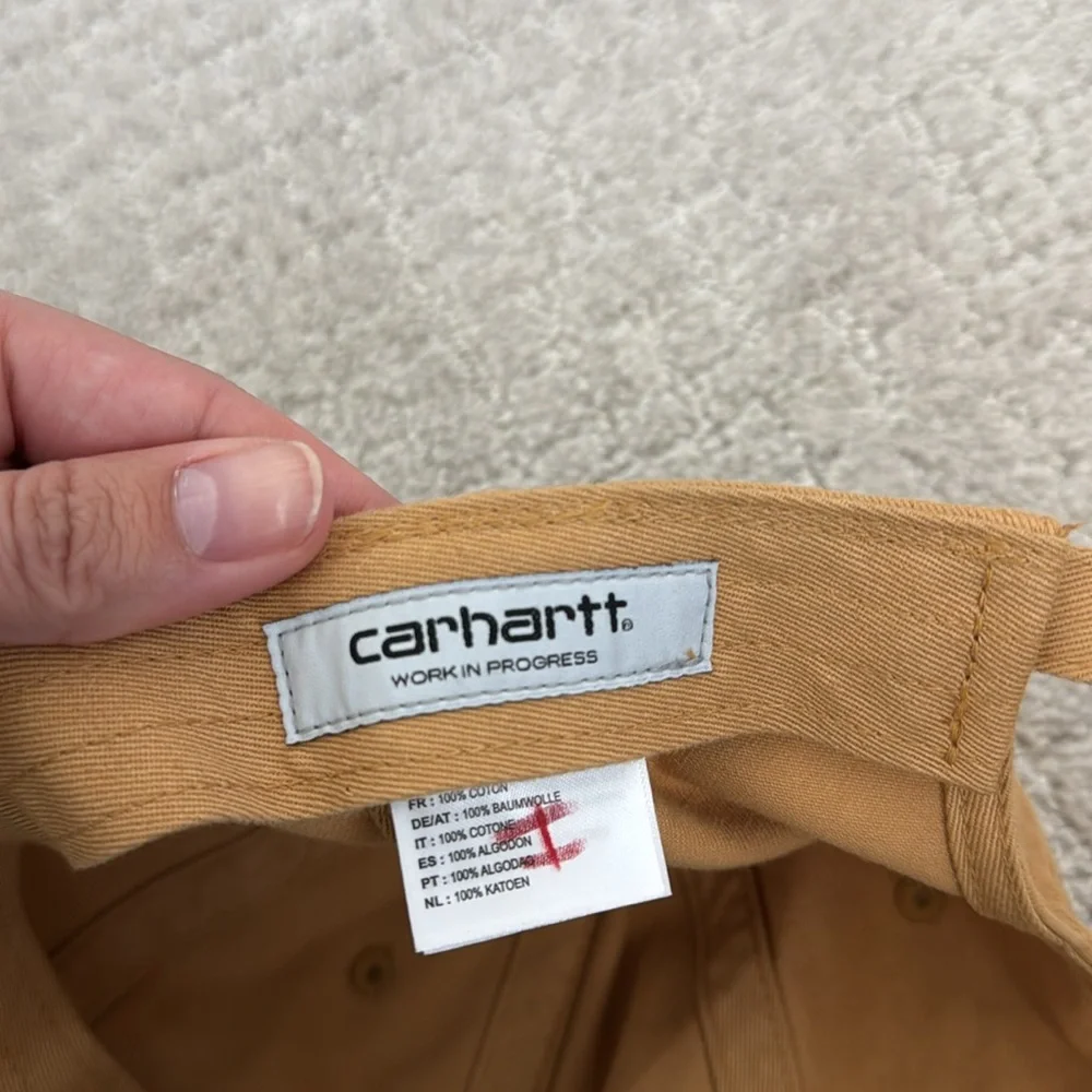 Carhartt Work In Progress Delray Adjustable Twill Baseball Cap